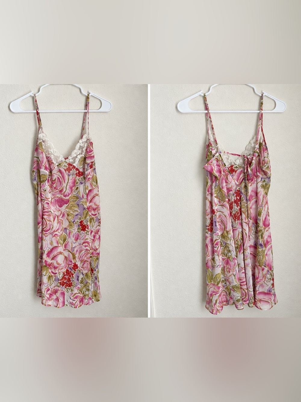 Y2K Victoria Secret spring color palette lingerie dress